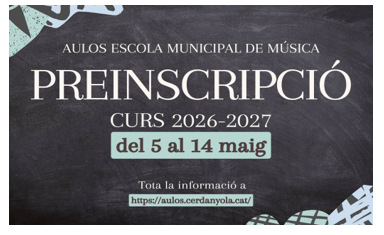 Preinscripció 26-27