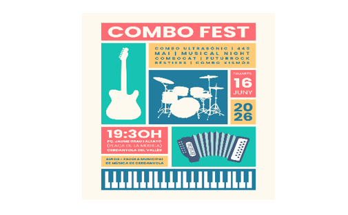 CONCERT DEL COMBOS DE MÚSICA MODERNA DE L'ESCOLA