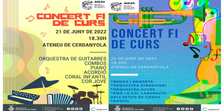 Concerts final de curs