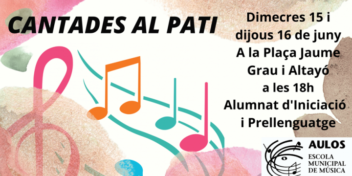 CANTADES AL PATI