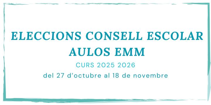 ELECCIONS CONSELL ESCOLAR