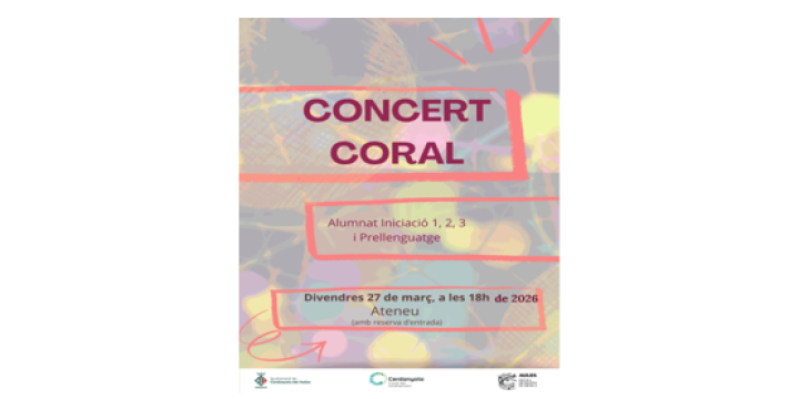 CONCERTS CANT CORAL 2026