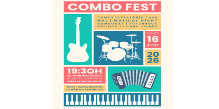 CONCERT DEL COMBOS DE MÚSICA MODERNA DE L'ESCOLA